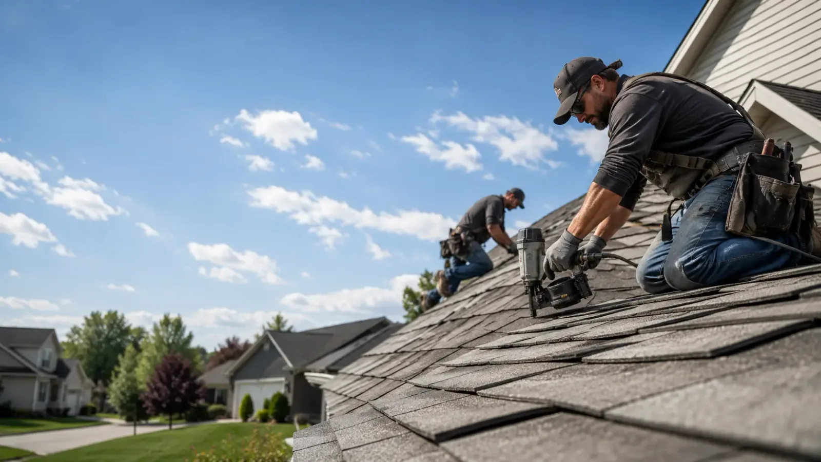 Storm Damage Roof Repair in Flat Rock, IL near me